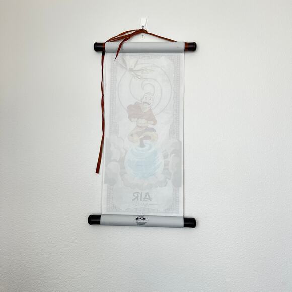 Culturefly Nick Box Exclusive Avatar The Last Airbender Aang Air Wall Art Scroll - Picture 4 of 5